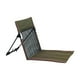 thumbnail image 1 of Silla de camping acolchada y portátil con bolsa de transporte, asiento de playa con cojín plegable para césped, picnic, pesca, patio y jardín. Verde oscuro, 1 of 8