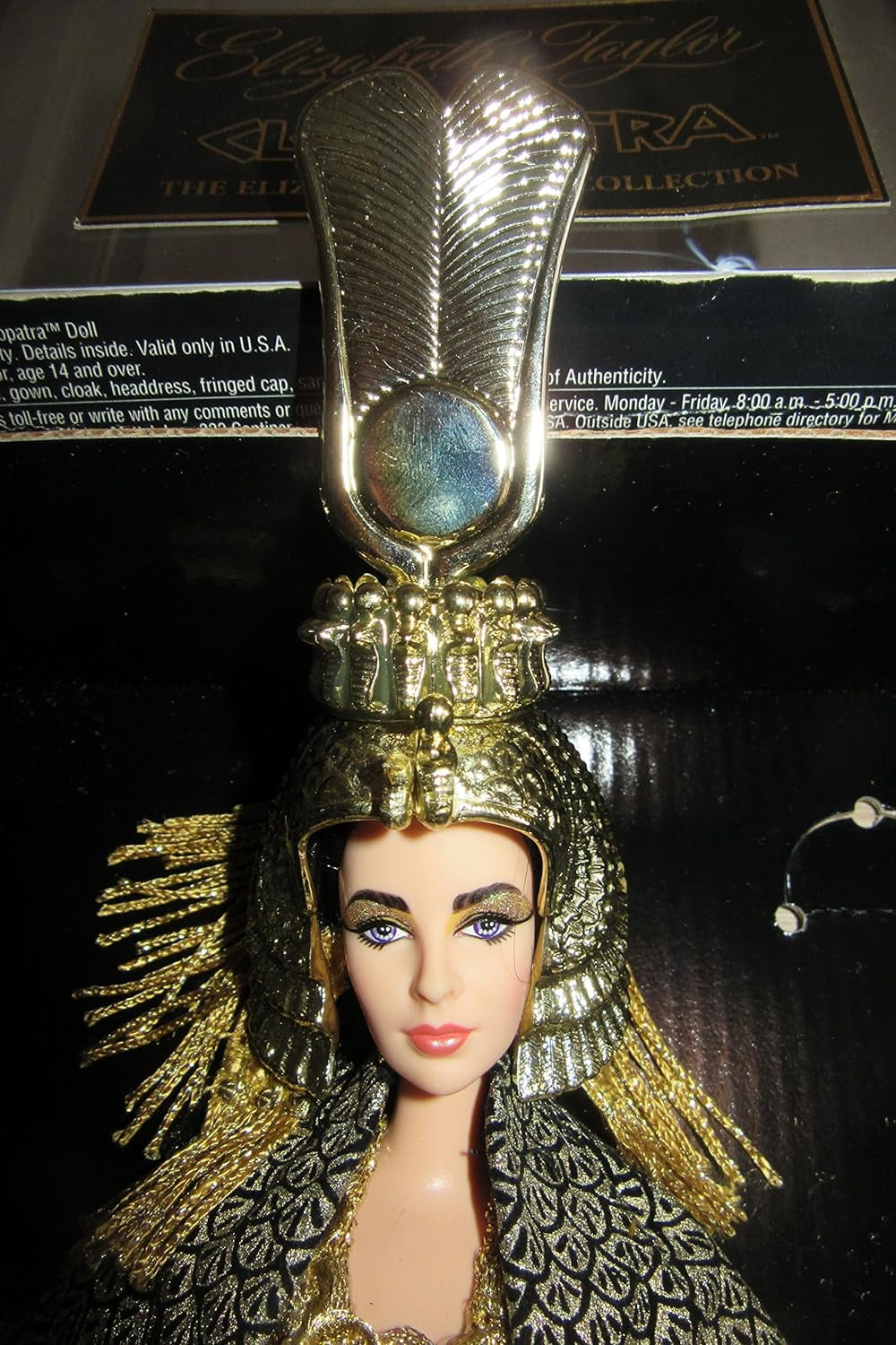 Barbie as Elizabeth Taylor: Cleopatra Doll - Timeless Barbie as Elizabeth Taylor: Cleopatra Doll - Timeless