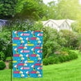 thumbnail image 2 of Wukai Color Dachshund Dog Print Garden Flag 12.5x18 Inch Double Sided Sun-resistant Rain-resistant, Wrinkle-resistant Colorfast(Only Flag), 2 of 7