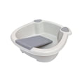thumbnail image 2 of Decodeary Washing Clothes Bucket Hand Wash Board Cleaning Shirts for T Cloth Outdoor Gray 10 x 28 x 31cm 1Set, 2 of 6