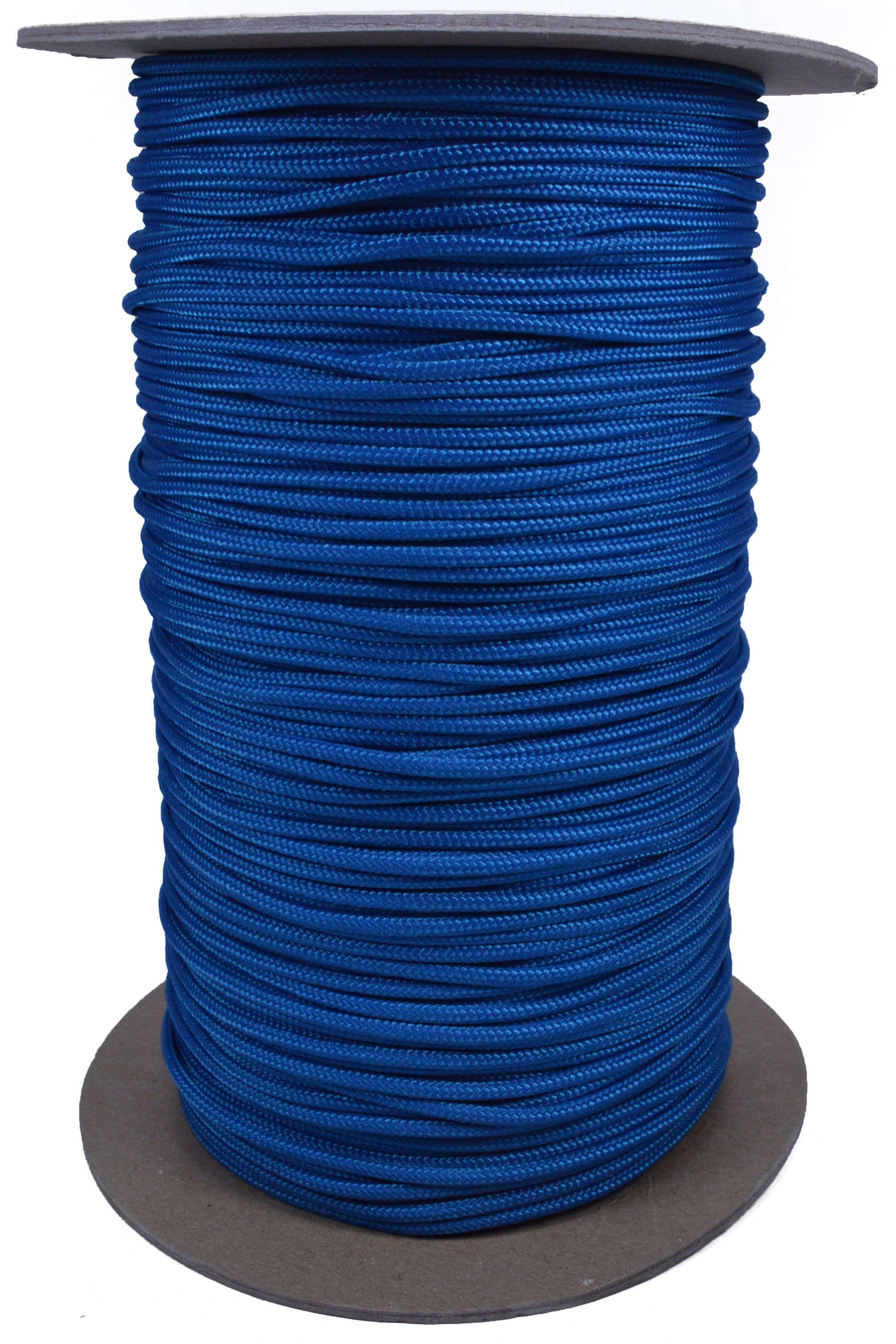 CAMPINGSKY 3 Strand Paracord 2mm paracord Core Outdoor Camping Rope Parachute  Cord Lanyard Tent Multifunction Corda Color: blue, Length(m): 50meters