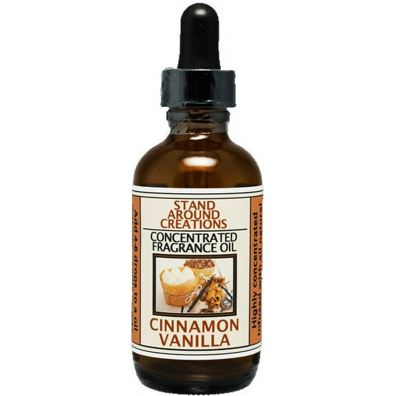 CINNAMON VANILLA FRAGRANCE OIL 2-FL. OZ.