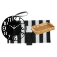 thumbnail image 2 of Cestas De Fruta Tejidas Decorativas, Reloj De Pared Redondo Sencillo, Tazón Grande Para Servir Aperitivos, Plato De Pan Para Hotel, Oficina, Hogar, Baño, Escritorio, 2 of 8