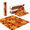 100 Ft x 54 Inch-Fall Leaf, variant on 100 Ft x 54 Inch Fall Leaf Disposable Plastic Tablecloth Roll