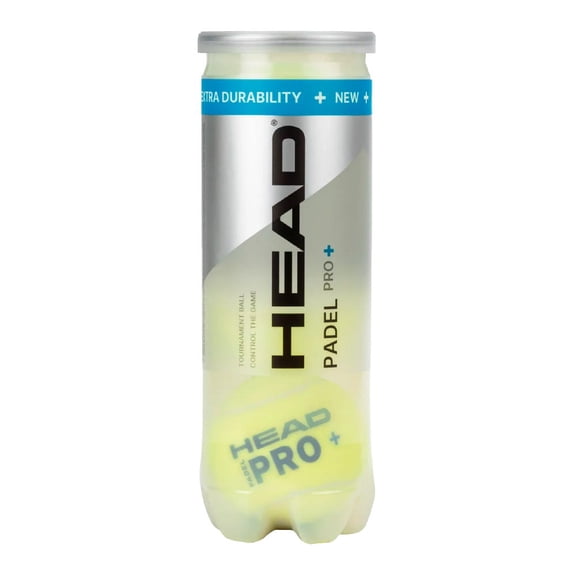 Set de Pelotas Head Pádel Pro 3 Piezas