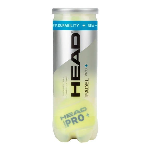Set de Pelotas Head Pádel Pro 3 Piezas