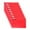 Red, variant on 10PC Basics Hanging File Folders with Adjustable Tabs for Document Organization, Letter Size