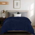 thumbnail image 3 of Utopia Bedding All Season Down Alternative Quilted Twin Comforter, Duvet Insert with Corner Tabs, Machine Washable, Bed Comforter (Navy), 3 of 6