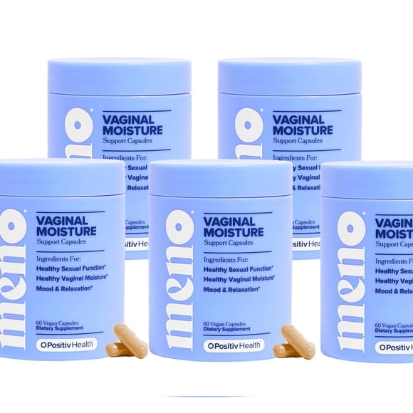 Cápsulas de Apoyo para Bienestar Femenino, Estado de Ánimo y Relajación – Sin Hormonas, con Maca y Fenogreco, 60 Cápsulas(5PCS)