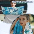 thumbnail image 6 of Bulopur Sea Turtle Front Car Seat Towel for Men Breathable Sweat Carseat Protector with Storage Bag for Beach Vacation Soft Fit SUV Sedan Truck 1pcs, 6 of 7