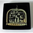 thumbnail image 3 of Oregon State Brass Ornament Black Leatherette Gift Box, 3 of 3