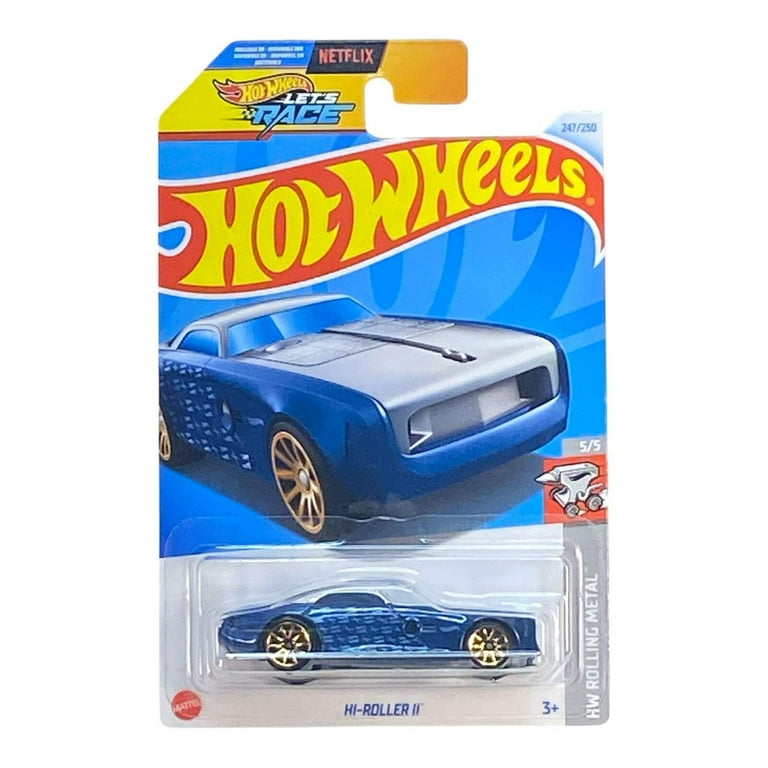 Hot Wheels Blue HI-Roller II 247/250 HW Rolling Metal 5/5