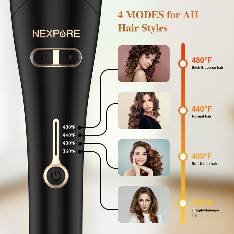 NEXPURE Curling Iron, Professional Automatic Hair Curler NEXPURE Curling Iron, Professional Automatic Hair Curler