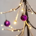 thumbnail image 3 of Patch Magic LED-04-FIR 5 ft. Brown Artificial Snow Star Christmas Tree with 144 LED, 3 of 5