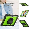 thumbnail image 3 of XYX For iPad 9th/8th/7th Generation 10.2 inch Case, 360 Rotating Shockproof Cover with Stand, Screen Protector, Shoulder Strap, Lime PC, 3 of 7