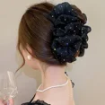 thumbnail image 2 of Mesh Bow Hair Clips Women Fashion Grab Claw Clip Female Hair Accessories Korea Elegant Hair Ornament Temperament Girls Headdress, 2 of 9