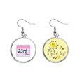 thumbnail image 1 of Juegos del Día Internacional de los juegos Pendiente Sol Flor Pendiente Joyas Moda Unbranded M, 1 of 3