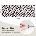 thumbnail image 5 of White Cow Bow Pattern Kitchen Rug Mat,Kitchen Runner Rugs Non Skid Washable,Decorative Kitchen Floor Mats for Kitchen,Sink,Laundry,17"X47", 5 of 5