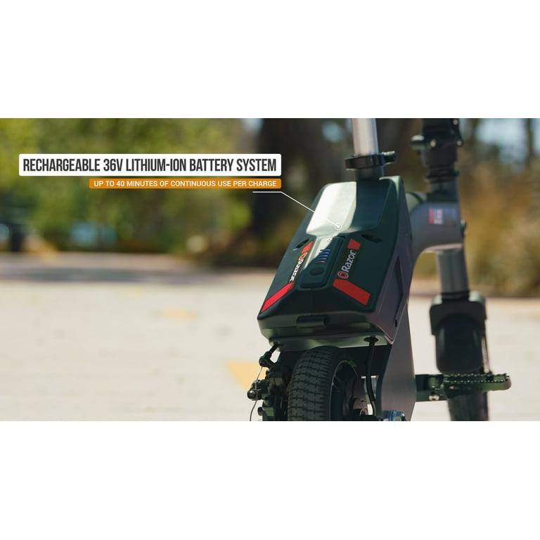 Razor UB1 Urban Electric Seated Mobility Scooter, Powered