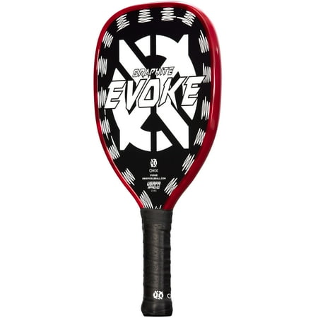 UPC: 0850356006030 | Onix Graphite Evoke Teardrop Pickleball Paddle  White