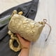 thumbnail image 2 of Bolsa De Hombro Bolsos de dama para mujer Bolsos de compras acolchados casuales Bolsos de hombro en forma de barril Likrtyny Para Estrenar, 2 of 4