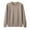 Khaki, variant on DPTALR Men's Casual Solid Color Crew Neck Long Sleeve Soft Inner Layer Top,Wine, M