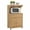 Maple, variant on Pemberly Row Microwave Kitchen Cart in Chocolate Gray