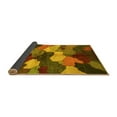 thumbnail image 2 of Ahgly Company Indoor Rectangle Abstract Yellow Modern Area Rugs, 6' x 9', 2 of 4