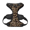thumbnail image 2 of No Pull Dog Harness For Large Dogs Easy Walk Dog Vest Adjustable Collars Harnesses & Leashes Set Breathable Oxford Outdoor Walking Safety Reflective Strip Leopard Skin Pattern, 2 of 9