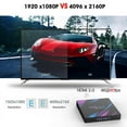 thumbnail image 4 of H96 max 3318 Quad-Core 2+16G/4+32G Android 9.0 HD Smart Network Media Player TV Box UK plug, 4 of 5