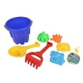 thumbnail image 3 of CNKOO 7Pcs/Set Kids Sand Beach Castle Bucket Spade Shovel Rake Model Water Tools Toy, 3 of 9