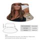thumbnail image 2 of Abby Sombrero bucket para adultos, gorra de protección solar, sombrero de pescador plegable para viajes al aire libre, pesca y actividades de verano, 2 of 6