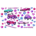 thumbnail image 2 of Wallhogs Girl Cars Multi-Pak Wall Decal, 2 of 2