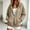 A127 Khaki, variant on Trikvn Women's Quarter Zip Pullover Hoodie Textured Long Sleeve Sweatshirt Casual Drop Shoulder Hooded Tops with Kangaroo Pocket Fall Fashion Athletic Wear