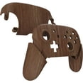 thumbnail image 5 of eXtremeRate Wood Grain Faceplate Backplate Handles for Nintendo Switch Pro Controller, Soft Touch Grip Replacement Housing Shell Cover Buttons for Nintendo Switch Pro - Controller NOT Included, 5 of 8
