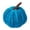 Blue, variant on Velvet Artificial Small Pumpkins, 2.76 Inch Flocked Pumpkins for Fall Table Centerpiece, Thanksgiving, Harvest, Home Tray Accent, Seasonal Mantel, Shelf, Window & Cabinet Displays,Dark Green