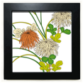 thumbnail image 1 of Painting Japanese Culture Autumn Black Square Frame Picture Wall Tabletop, 1 of 3