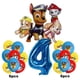 thumbnail image 4 of 17 piezas de dibujos animados PAW Patrol decoración de cumpleaños película de aluminio juego de globos digitales perro Chase Marshall Skye suministros para fiestas infantiles juguetes, 4 of 5