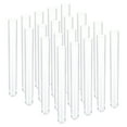 thumbnail image 1 of Tubos de ensayo de plástico Uxcell de 15 ml, 20 piezas, tubos de 150x16 mm para uso en laboratorio, claros, 1 of 7