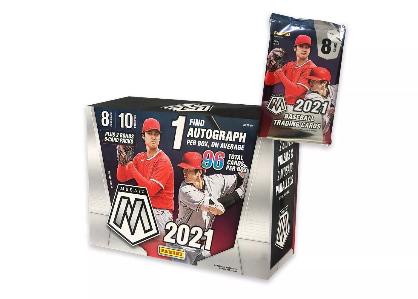 21 Panini Mosaic Baseball Mega Box