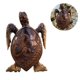 thumbnail image 4 of Adornos De Tortuga Artesanales De Tortuga Vívida, Adornos De Animales Marinos Simulados, Decoración Para Jardín, Patio, Micro Paisaje, Jardín De Hadas Yuarrent HA027905-03, 4 of 7