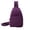 Purple, variant on HGIEYS Sling Backpack for Women Men Chest Bag with Convertible Shoulder Strap Crossbody Bag for Hiking Traveling