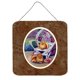 thumbnail image 1 of "Caroline's Treasures Red Pomeranians Impresiones para colgar en la pared o en la puerta 7176DS66, 6HX6W, multicolor" Caroline's Treasures 7176DS66, 1 of 1