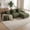 Green, variant on U-HOMY 104" Boneless Modular Sectional Sofa, Deep Seat Cloud Couch with Movable Ottoman, No Assembly Required