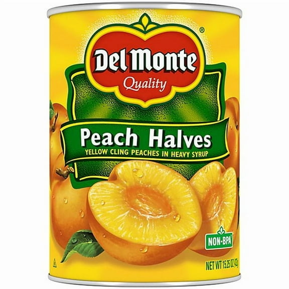 Del Monte Peaches Halves - 15.25 Oz