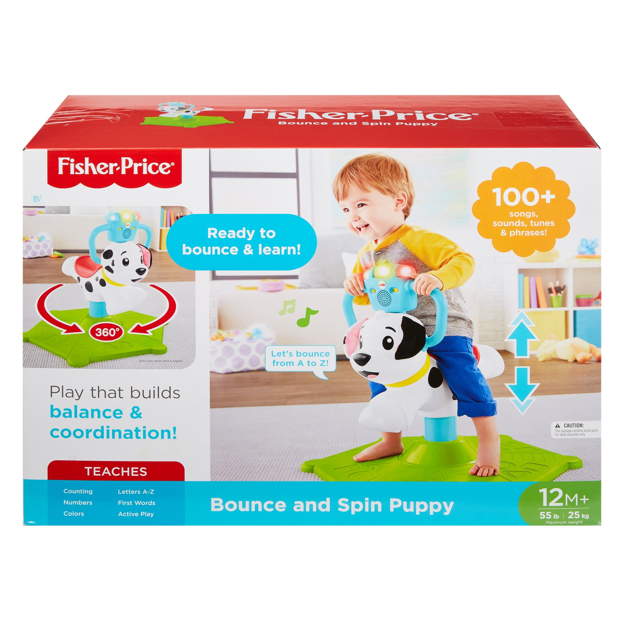 fisher price bounce and spin