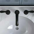 thumbnail image 4 of Bathroom Faucet 3 Hole, 8" Widespread Bathroom Faucets for Sink 3 Hole Brushed Nickel with Pop-Up Drain, CUPC Hose Water Supply Lines-Oil Rubbed Bronze (2pcs), 4 of 8