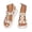 White, variant on IWRICH Soled Sandals for Women Flat Sandals Comfort Open Toe Wedge Sandals with Adjustable Buckle Arch Support Summer Shoes White 9