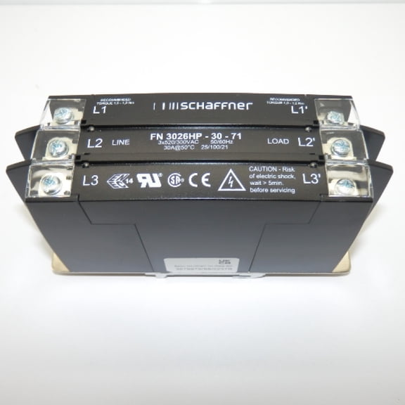 Schaffner 3-Phase Advanced EMC/RFI Filter FN3026HP-30-71