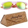 thumbnail image 1 of Anteojos Modernos para Mujer Play Spirit Pink UV400 Policarbonato Madera de Bambú, 1 of 1